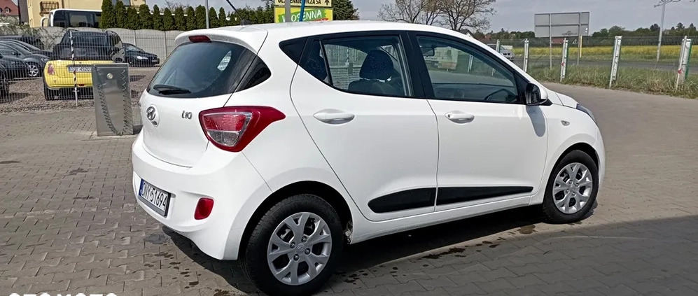 Hyundai i10 cena 29600 przebieg: 23000, rok produkcji 2016 z Paczków małe 56